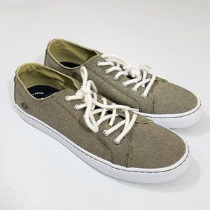 Sperry Top-Sider Memory Foam Fabric Sneakers Mens Size 10